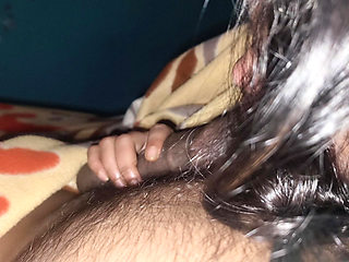 My penis Angelmona mouth at home