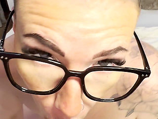 Obsessed POV - Sloppy Ahegao Deepthroat & Intense Close-up (german Amateur)