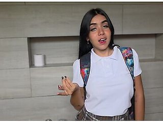 Teacher And His Student Enter The School Bathroom To Fuck