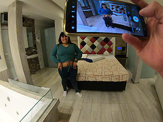 Argentinian Brunette Records Her First Porn Video