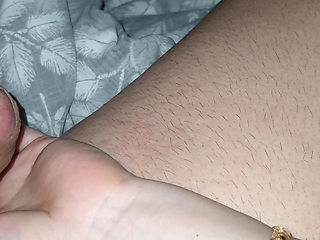 Chubby step son let step mom grab his big dick in erection