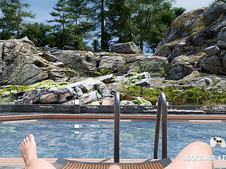 What Starts as a Pool Tease With Luna Snow Turns Into Anal Madness & Titfuck POV Surprise