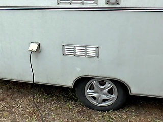 Big ass brunette gets lovely big warm load on her tits