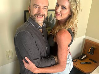 Tall Girl Alli Pops Her Cork With Randy