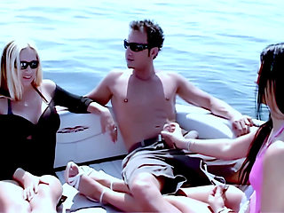 Luna: 2 Slut Getting Banged in a Boat