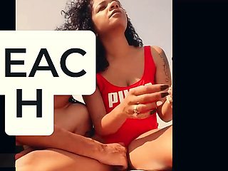 Dark-hued, lifeguard, swim suit