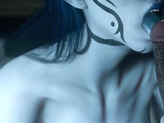 Madruga3d Hungry Succubus Gets Her Throat Destroyed by BBC - Swallowing Every Drop of Cum