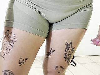 Tifanny's Cheating Wife Gym Creampie - Big Ass Latina Homemade POV